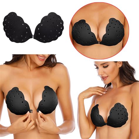 Dodoing Pack Invisible Silicone Breast Pads Lift Up Boob Nipple Cover