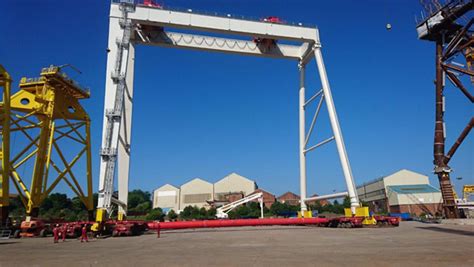 Go To Taobao For Shopping Gantry Crane Moved In Renewables Project