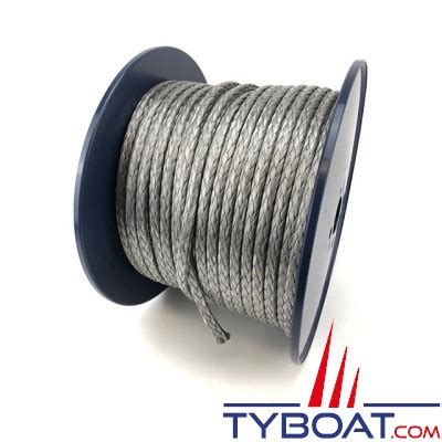 Tresse Dyneema SK78 Ø 2 5 mm 16 Fuseaux sans gaine Bobine de 25 m