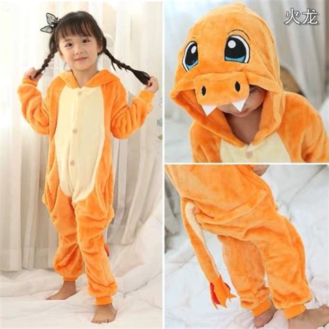 Jual Baju Onesie Anak Boneka Charmander Pokemon Pikachu Snorlax