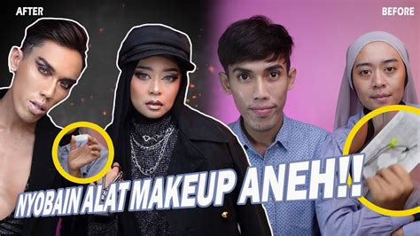 Makeup Cowok Vs Cewek Apa Bedanya Cobain Alat Makeup Aneh Sekalian