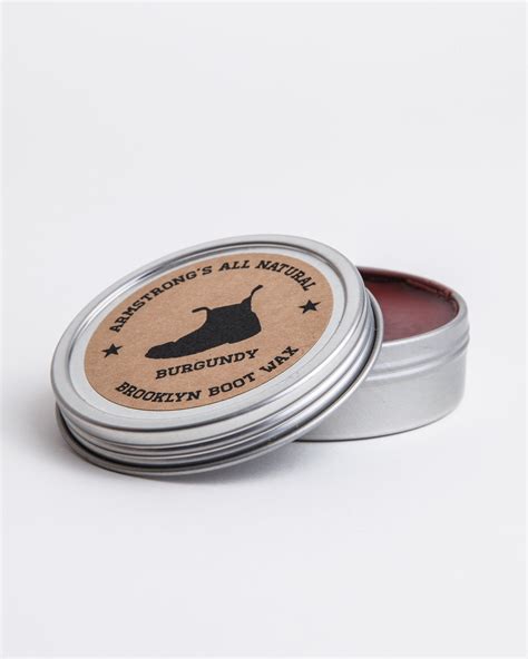 Brooklyn Boot Wax — Armstrongs All Natural Made In Usa