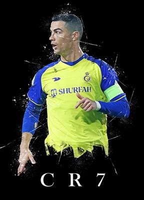 Cristiano Ronaldo Al Nassr Posters Prints By ArtMeme Printler