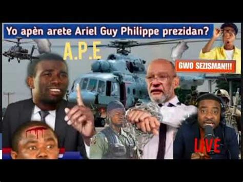 Avril Info Bertho Live Enstalasyon Guy Phillipe Youtube