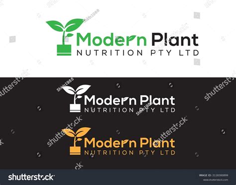 Plant Logo Design Vector Illustration Stock Vector (Royalty Free ...