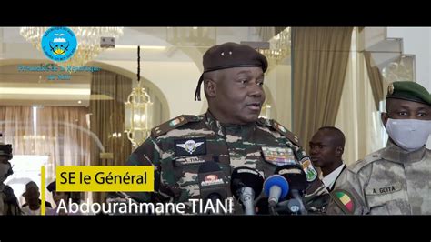 Reportage sur le séjour de SE le Général de Brigade Abdourahamane TIANI