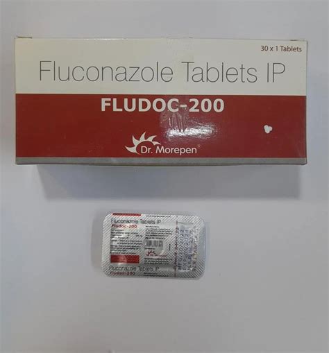 Tab Fludoc 200 Fluconazole Tab 200mg 1 Tablet 1 Stripe Treatment Treatment Of Fungal