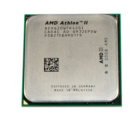 ADX620WFK42GI AMD Athlon II X4 620 Quad-Core 2.60GHz 4000MHz HT 2MB L2