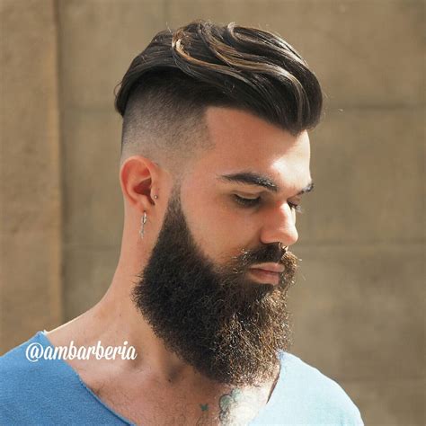 Undercut Hairstyle With Beard | www.pixshark.com - Images Galleries ...