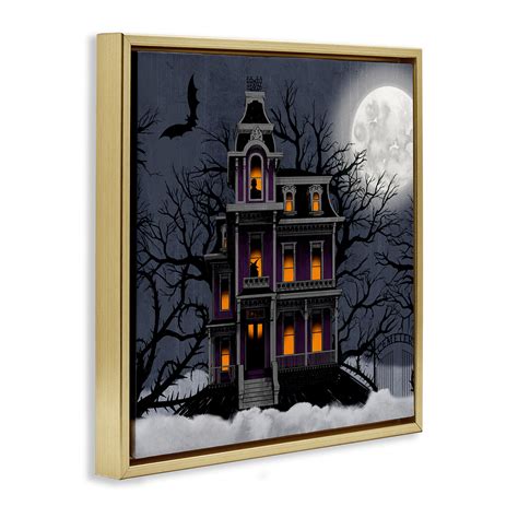 The Holiday Aisle® Creepy Haunted Halloween House Wayfair