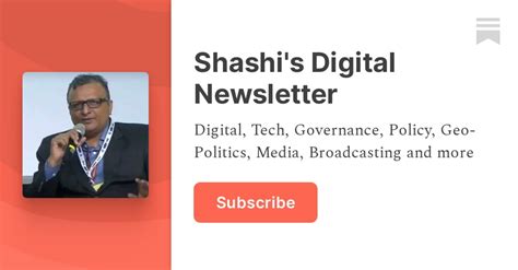 Shashi S Digital Newsletter Shashi Shekhar Vempati Substack