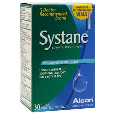 Alcon Systane Lubricant Eye Drops Vials 30 Ct Ralphs