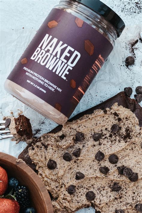 Naked Brownie With Coffee Frosting 48 The Oven Light