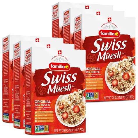 Amazon Familia Swiss Muesli Cereal Original Recipe With Fruit And