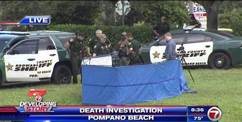 Death Investigation Underway After Body Found In Pompano Beach Wsvn 7news Miami News