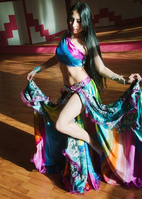 Beautiful Exotic Belly Dancer Woman Stock Photo Image Of Female