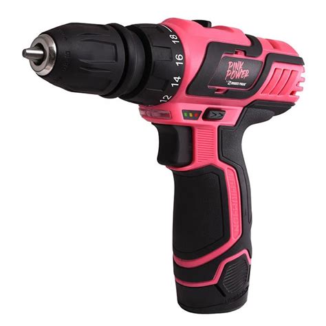 Taladro Atornillador 12v Pink Power Dowen Pagio Accesorios Rosa