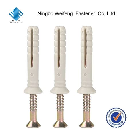 Nylon Frame Fixing Wood Wall Anchor With Screw Buy Nylon Fixing