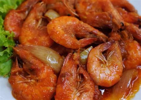 Resep Udang Saus Padang Ala Resto Seafood Diadona Id