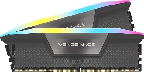 Corsair VENGEANCE RGB 64GB 2 X 32GB DDR5 Desktop Memory Kit 6000MHz