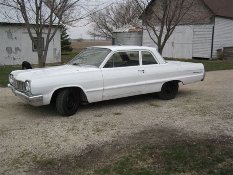 1964 Chevy Biscayne Belair Impala Hot Rat Rod Gasser Drag Project Super Stock For Sale Photos