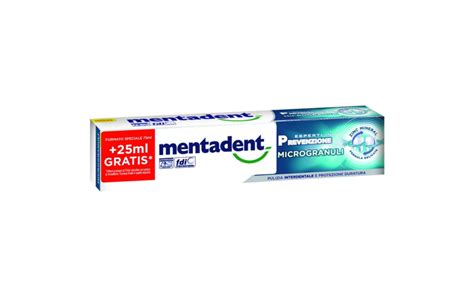 Mentadent P Dentifricio Microgranuli 75 25 Ml