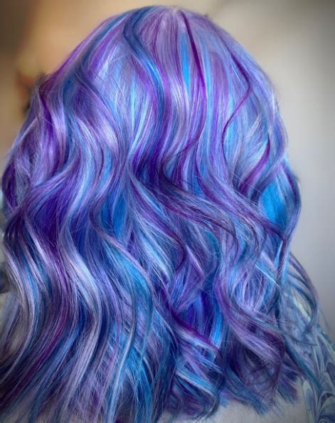 Blue And Purple Hair Ideas For Making A Statement