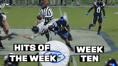 Video: College football hits of the week, week ten