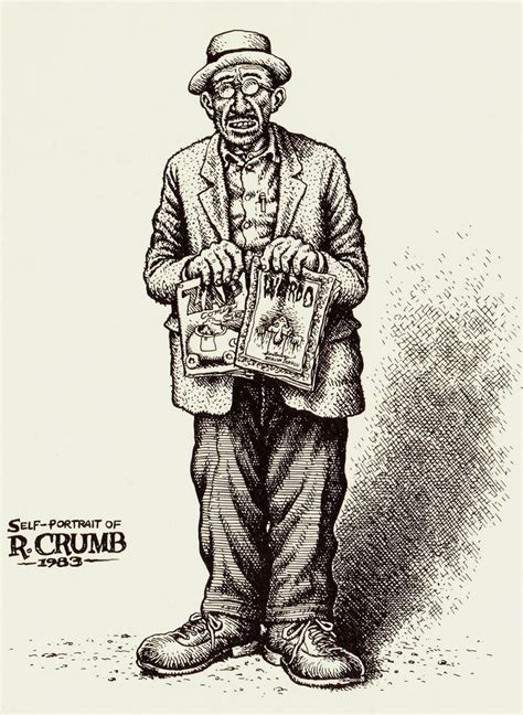 Robert Crumb 1983 Self Portrait Robert Crumb Art Robert Crumb