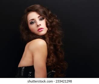 Portrait Sexy Naked Woman Big Brown Stock Photo 304957412 Shutterstock