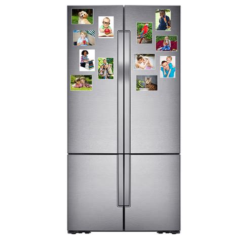 Using wallet size photo frames for decor is surprisingly effective 6