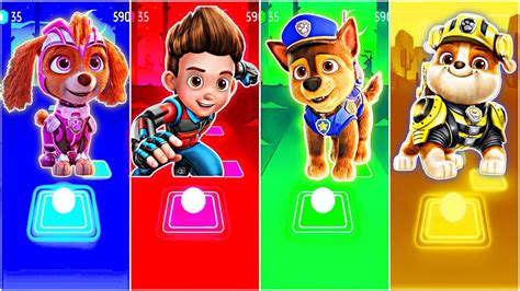 Paw Patrol Pups Chase 🆚 Marshall 🆚 Skye 🆚 Rubble 🆚 Zuma 🆚 Everest 🆚