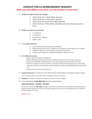 Fillable Online Creating Your Email Checklist: What to Double Check ... 