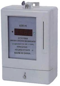 Three Phase Static Prepayment Energy Meter Dtsy China Energy