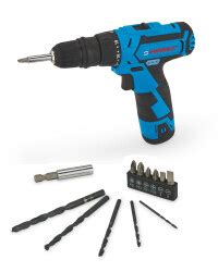 Ferrex 12V Li-Ion Cordless Drill - ALDI UK