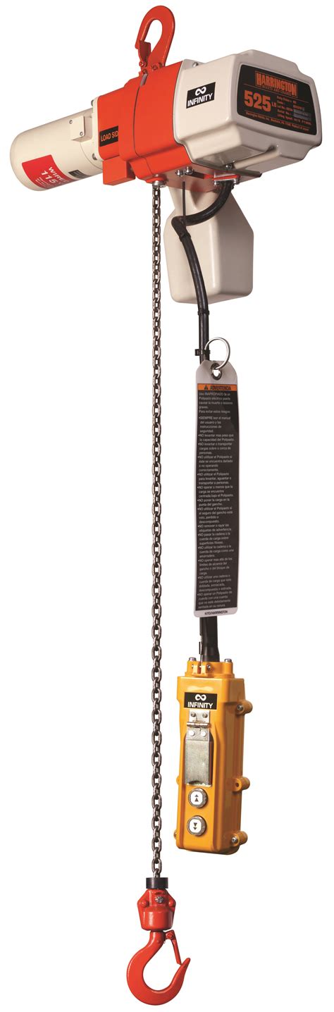 Harrington Hoists Inc Releases Ed Infinity Single Phase Electric