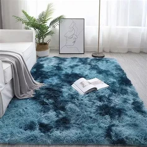 Alfombra S Per Suave Y Peluda Para Sala De Estar Cm Mercadolibre