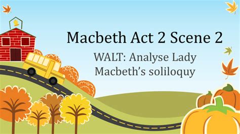 Macbeth: Act 2 Scene 2 | Teaching Resources