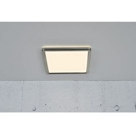 OJA CARRE 29 plafonnier Plastique Blanc nickel satiné LED integrée 3000