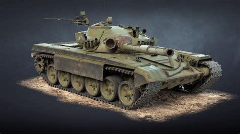 3D T-72A Tank Model - TurboSquid 2039889