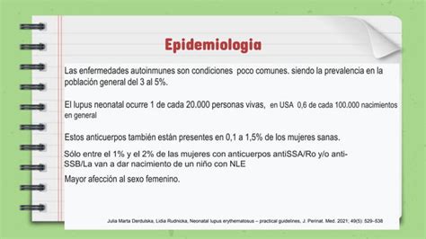 Lupus Neonatal Abordaje Diagnostico Y Tratamiento PPT