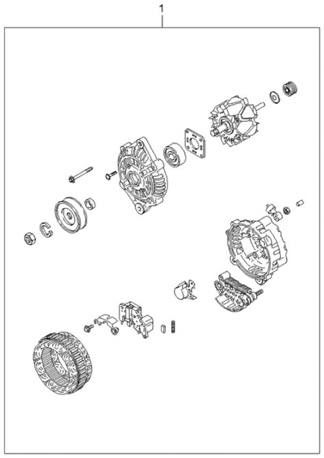 Alternator Kia Sportage