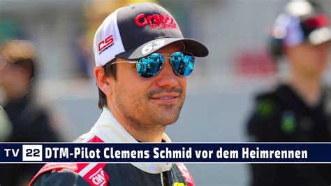 MOTOR TV22 Clemens Schmid Vor Seinem Heimrennen Der DTM Am Red Bull