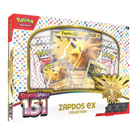 Pokemon Sv Carlate Et Violet Zapdos Ex Box The Mana Shop