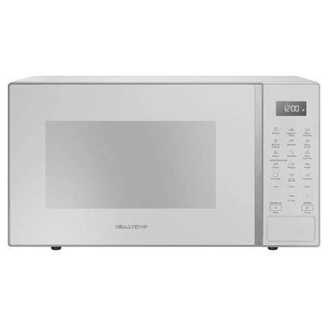 Micro Ondas Brastemp 32 Litros Branco Menu Gourmet BMS46AB 220V