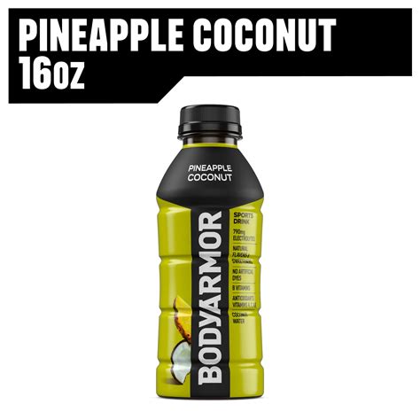 Is BODYARMOR Pineapple Coconut Electrolyte Sports Drink, 16 fl oz