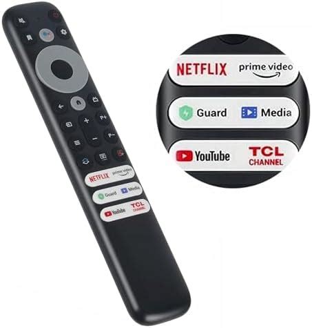 Amazon.com: Universal Replacement for TCL-Google-TV-Remote, Compatible ...