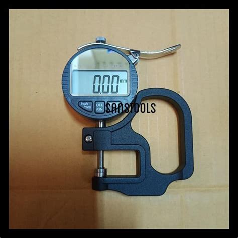 Jual Original Digital Thickness Gauge Micrometer Mikrometer Ukur