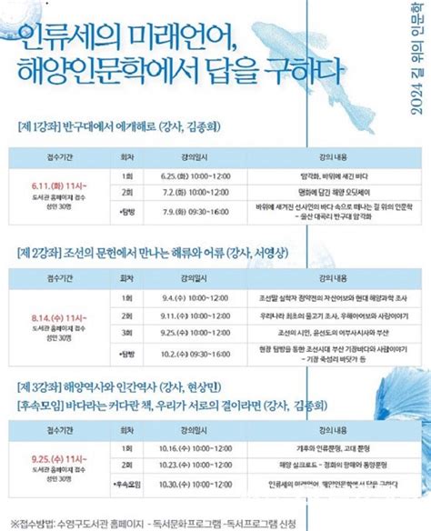 수영구도서관 길 위의 인문학 프로그램 운영 부경매일