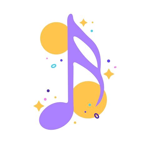 Free PSD | Colorful music notes